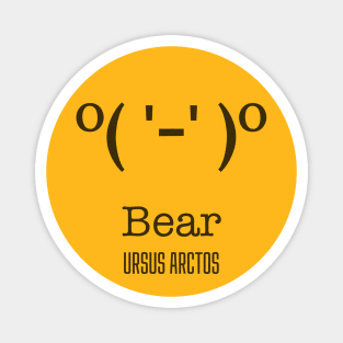 Bear emoji Magnet